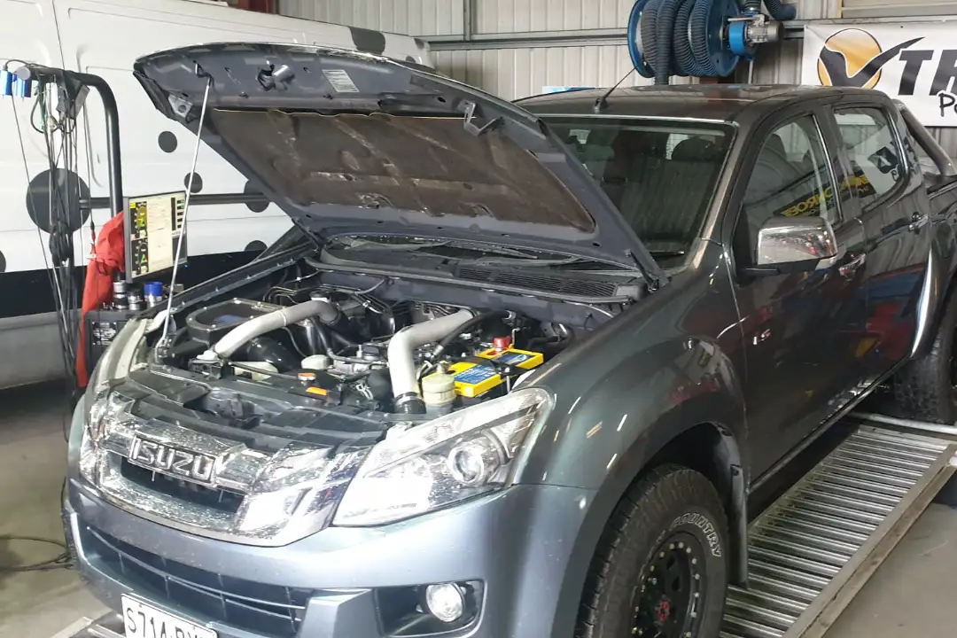 EGR work on a diesel engine for off-road use at Trusted Mechanical