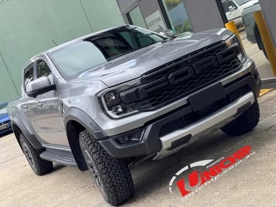 Ford Ranger Raptor diesel ute at Trusted Mechanical, Adelaide, ready for an ECU remap