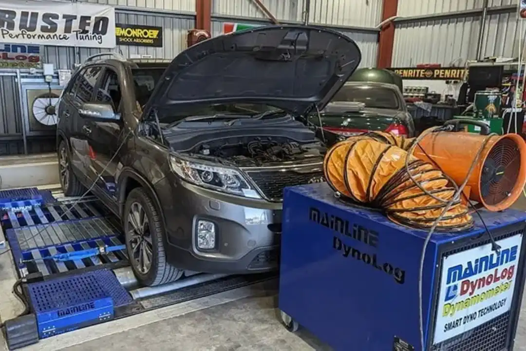 Gearbox repair on a 4WD ute at Trusted Mechanical, southern Adelaide