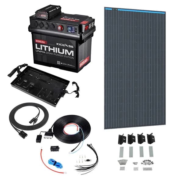 KickAss lithium battery box and power station bundle in Adelaide