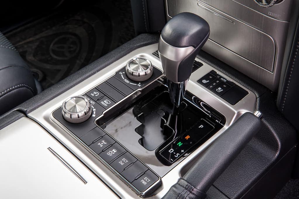 Toyota LandCruiser fitted with a Stocklock torque-converter lock-up kit